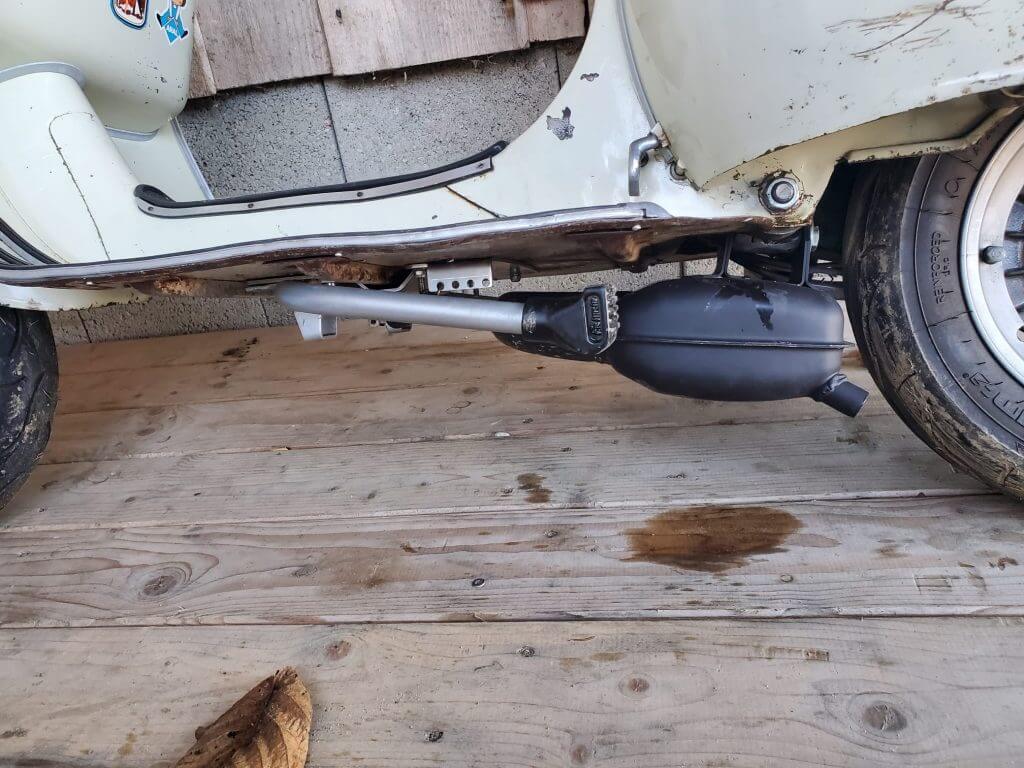 MRP Hauptständerversatz für Vespa Largeframe