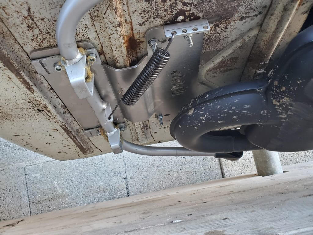 MRP Hauptständerversatz für Vespa Largeframe