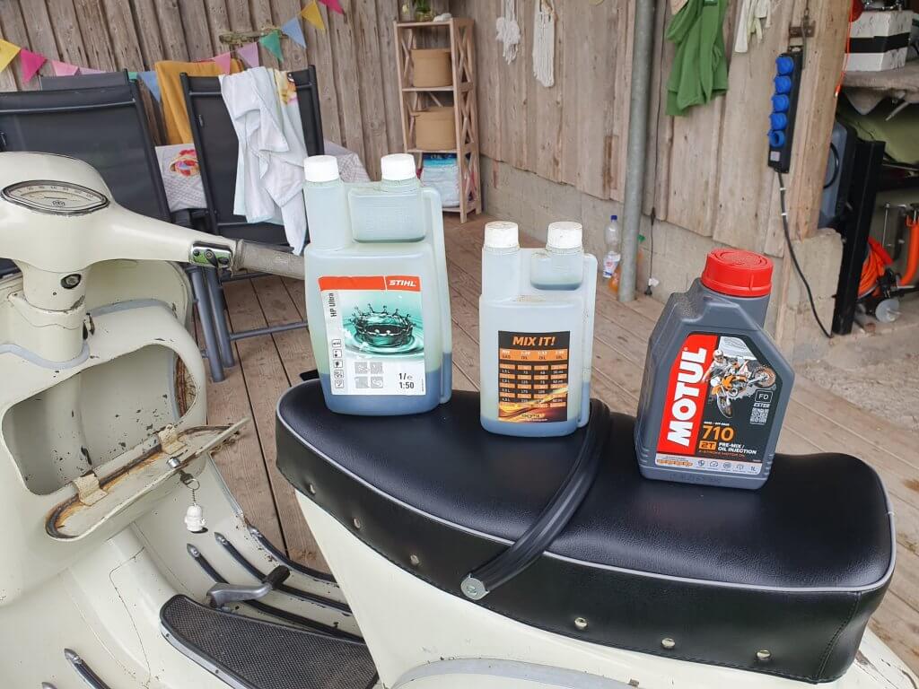 Ölmessbecher - Dosierflasche -BGM PRO 1000ml- mit Dosierkammer